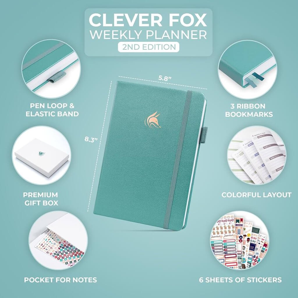 Top 15 Tools for Perfect Morning Routine (2025) 14 Clever Fox Planner Clever Fox Planner
